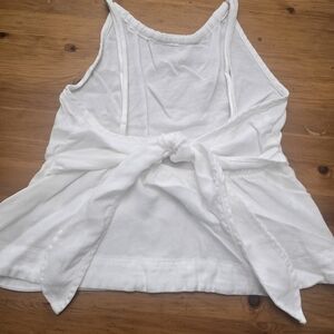 Cloth & Stone Ivory Tie-Back Tank Top